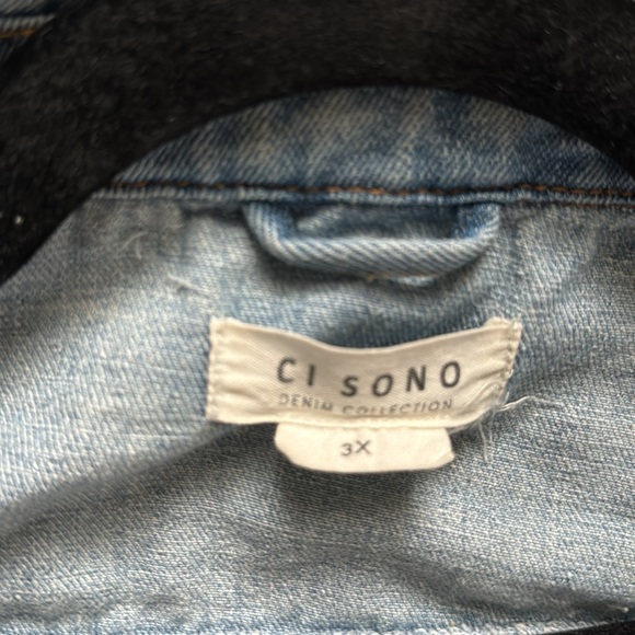 Plus Size Denim Jacket - Picture 2 of 5